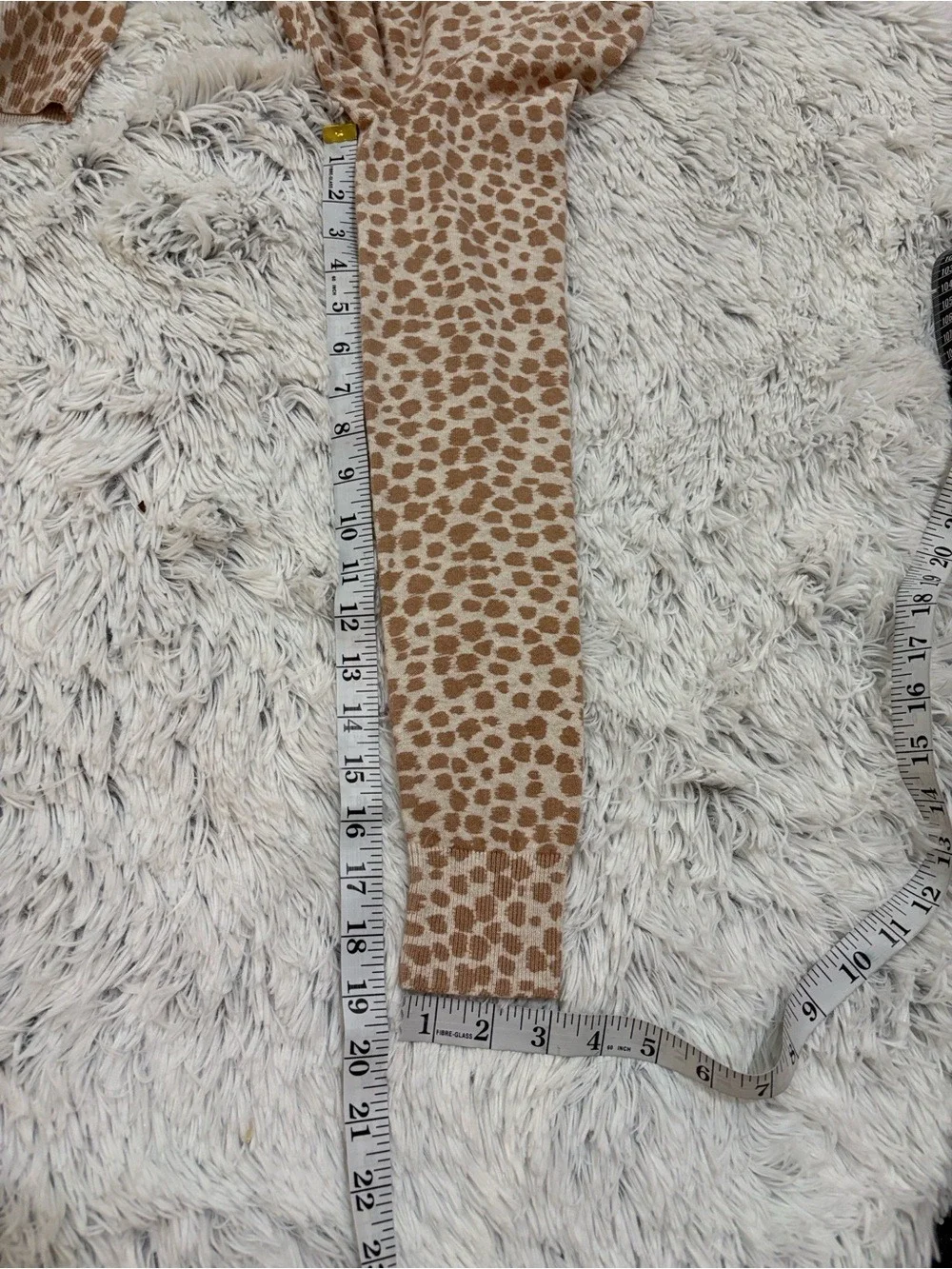 Old Navy Animal Print Cardigan Sweater Small NWT Button Front Lightweight